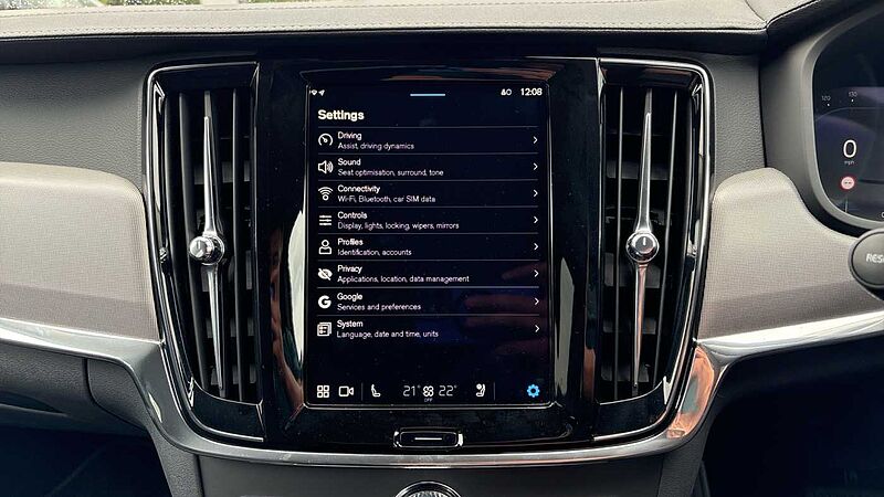 Volvo V90 Plus, T6 AWD Plug-in hybrid, Electric/Petrol, Dark
