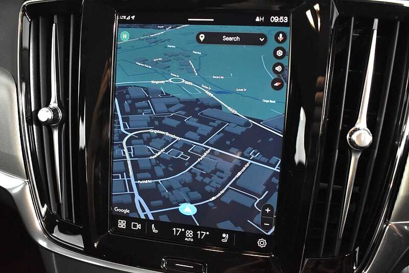 Volvo S90 Recharge Plus, T8 AWD plug-in hybrid, Electric/Petrol, Bright