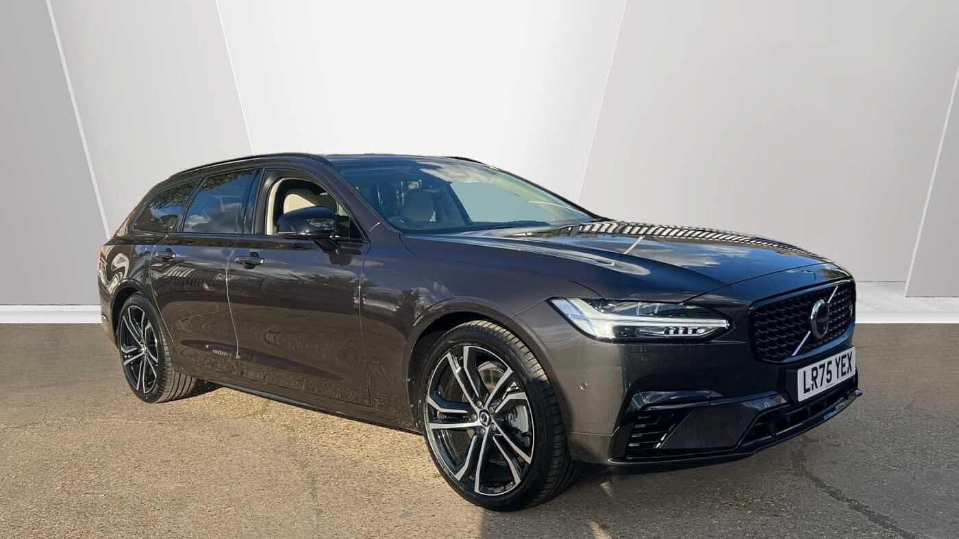 Volvo V90 Ultra, T8 AWD Plug-in hybrid, Electric/Petrol, Dark