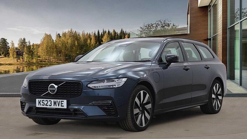 Volvo V90 Recharge Plus, T6 AWD plug-in hybrid, Electric/Petrol, Dark