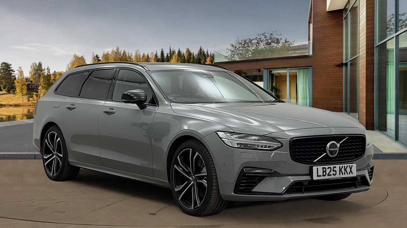 Volvo V90 Ultra, T8 AWD Plug-in hybrid, Electric/Petrol, Dark