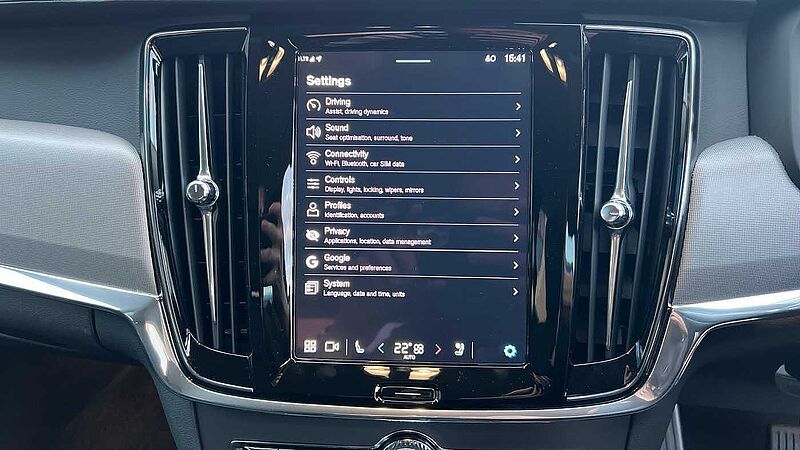 Volvo V90 Plus, T6 AWD Plug-in hybrid, Electric/Petrol, Dark