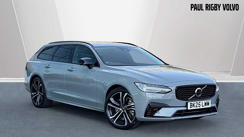 Volvo V90 Ultra, T8 AWD Plug-in hybrid, Electric/Petrol, Dark