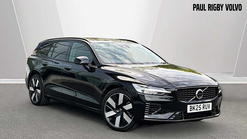 Volvo V60 Ultra, T8 AWD Plug-in hybrid, Electric/Petrol, Dark