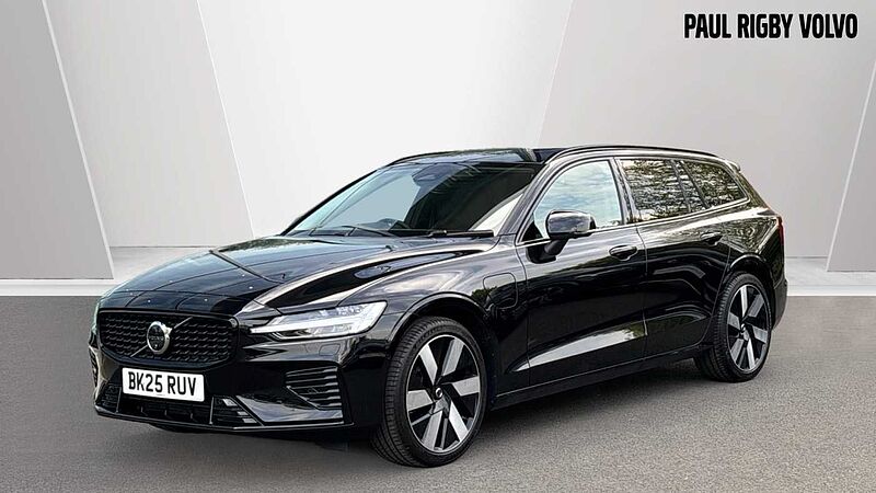 Volvo V60 Ultra, T8 AWD Plug-in hybrid, Electric/Petrol, Dark