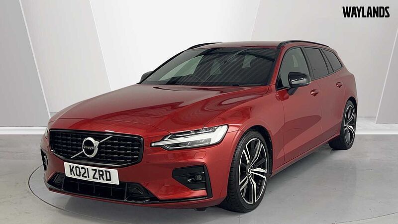 Volvo V60 R-Design, B6 AWD mild hybrid (Towbar, Heated Screen, Memory Seats)