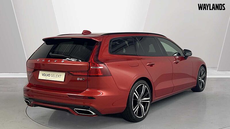 Volvo V60 R-Design, B6 AWD mild hybrid (Towbar, Heated Screen, Memory Seats)