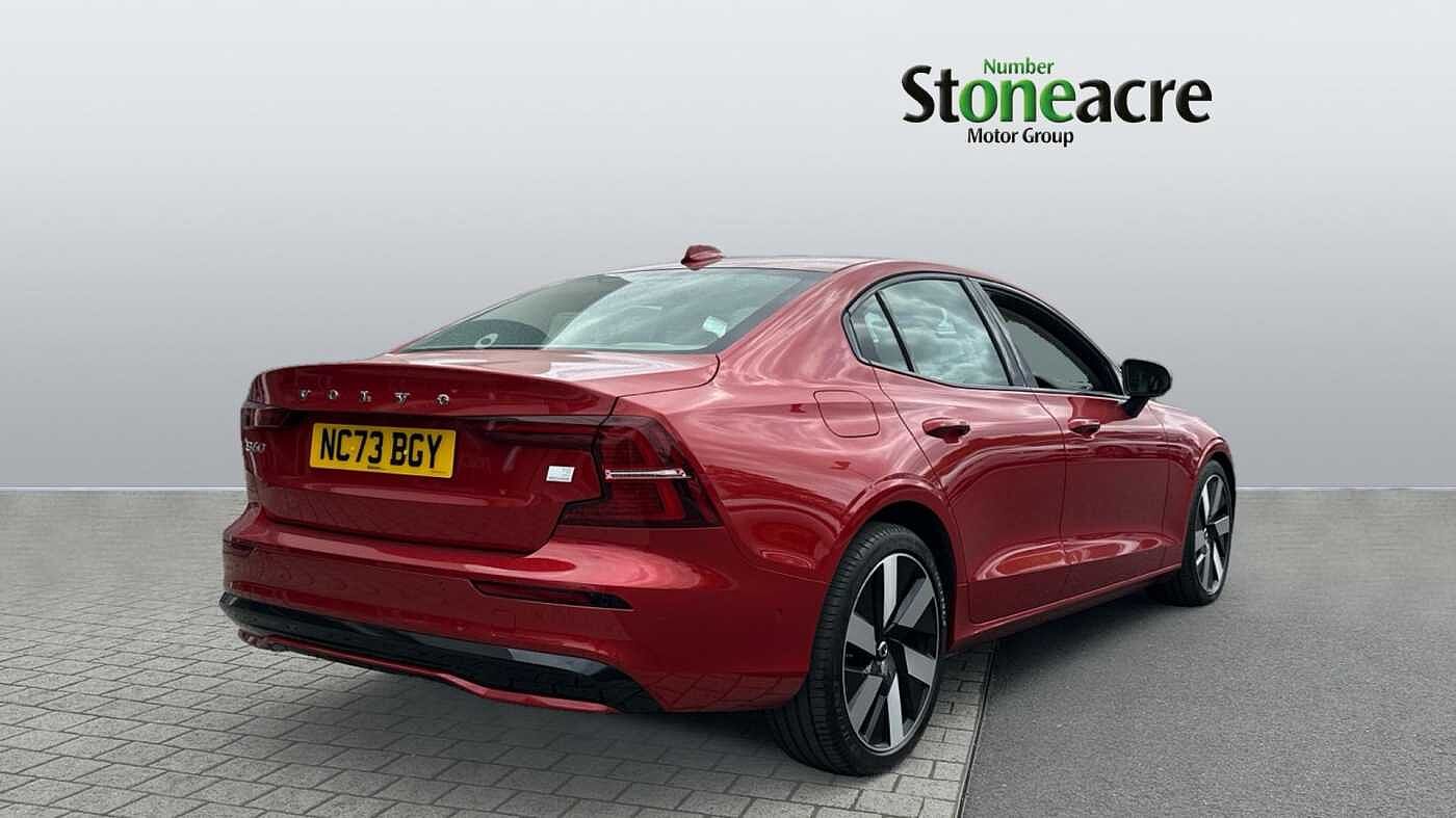 Volvo S60 Recharge Plus, T8 AWD Plug-in hybrid, Electric/Petrol, Dark