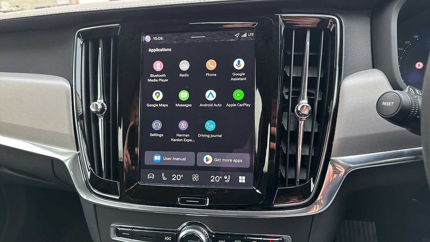 Volvo V90 T6 Plus, AWD Plug-in hybrid, Electric/Petrol, Dark