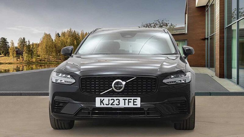 Volvo V90 Recharge Plus, T6 AWD plug-in hybrid, Electric/Petrol, Dark