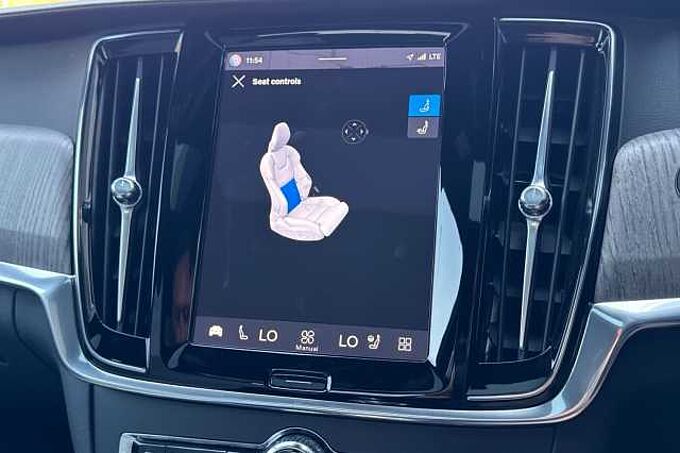 Volvo S90 Recharge Ultimate, T8 AWD Plug-in hybrid, Electric/Petrol, Dark