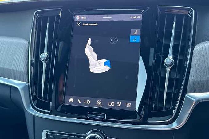 Volvo S90 Recharge Ultimate, T8 AWD Plug-in hybrid, Electric/Petrol, Dark