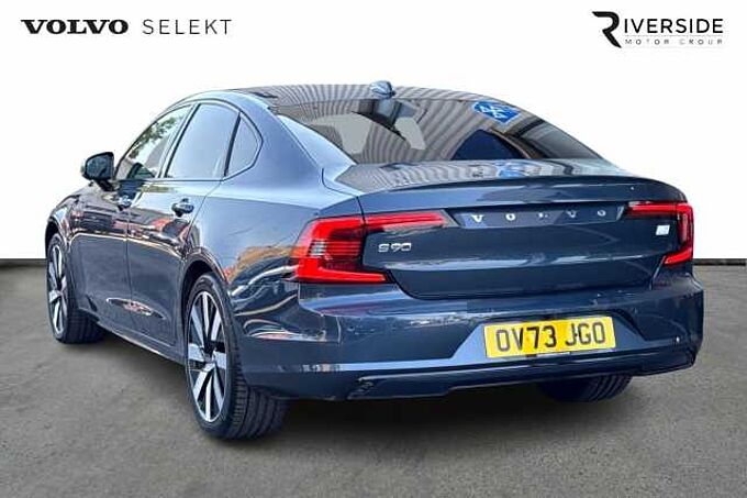 Volvo S90 Recharge Ultimate, T8 AWD Plug-in hybrid, Electric/Petrol, Dark