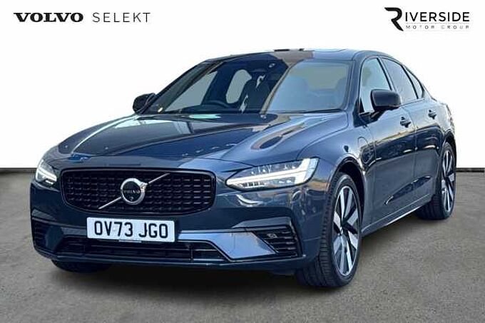 Volvo S90 Recharge Ultimate, T8 AWD Plug-in hybrid, Electric/Petrol, Dark