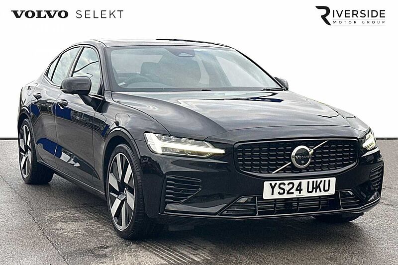 Volvo S60 Recharge Plus, T8 AWD Plug-in hybrid, Petrol, Dark