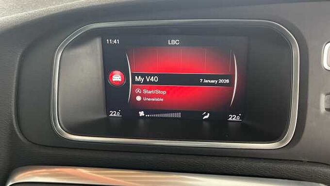 Volvo V40 T2 R-Design Pro Manual