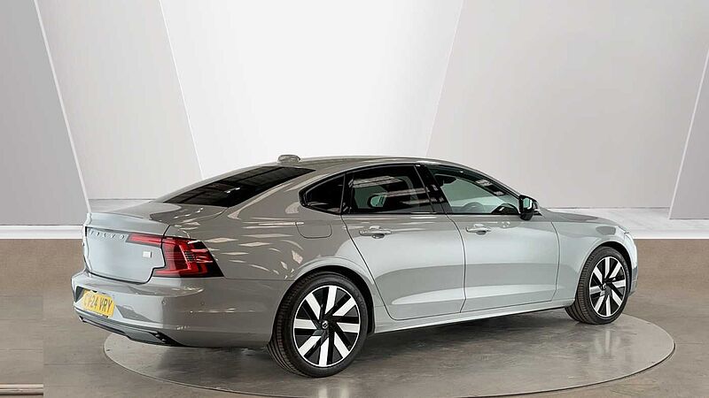 Volvo S90 Recharge Plus, T8 AWD Plug-in hybrid, Electric/Petrol, Dark