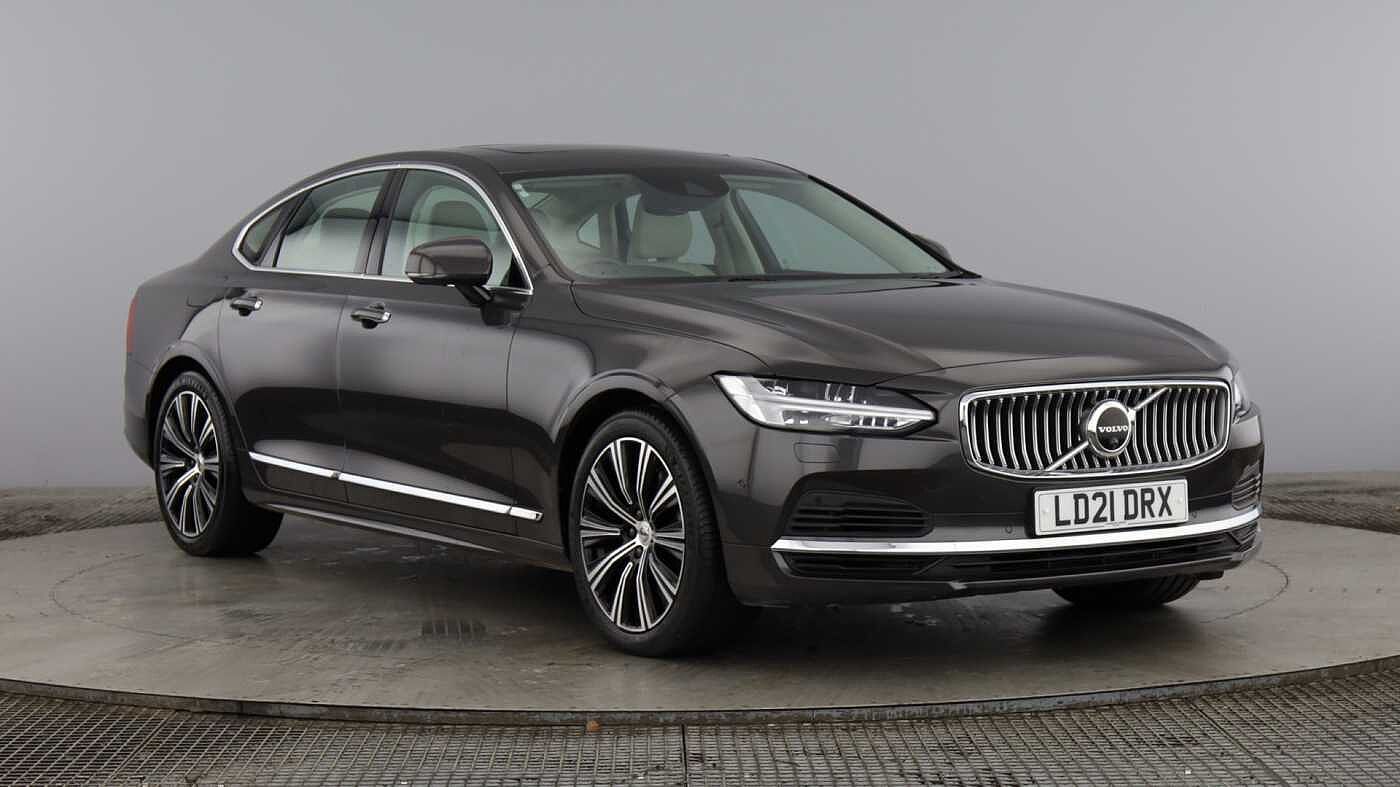 Volvo S90 Recharge Inscription, T8 AWD plug-in hybrid (BLOND LEATHER SEATS)