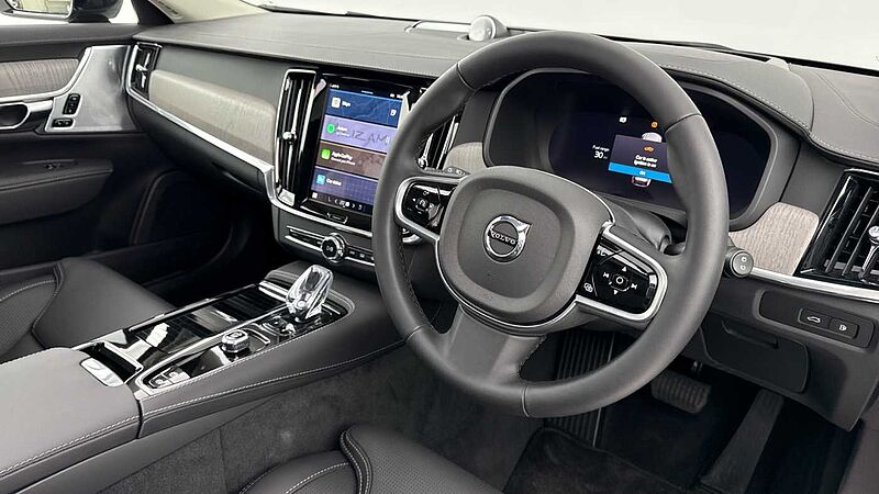 Volvo V90 Ultra, T8 AWD Plug-in hybrid, Electric/Petrol, Dark (PANORAMIC SUNROOF)