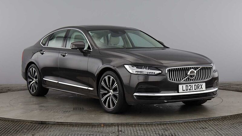 Volvo S90 Recharge Inscription, T8 AWD plug-in hybrid (BLOND LEATHER SEATS)