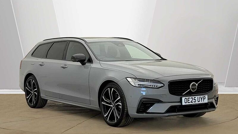 Volvo V90 Ultra, T8 AWD Plug-in hybrid, Electric/Petrol, Dark
