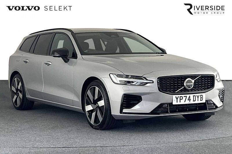 Volvo V60 Ultra, T8 AWD Plug-in hybrid, Electric/Petrol, Dark (Sunroof: 360 camera)