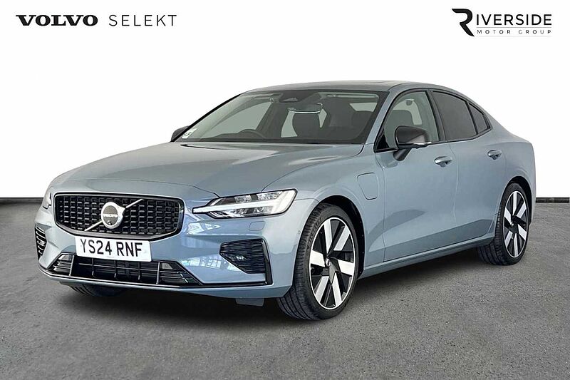 Volvo S60 Recharge Ultimate, T8 AWD Plug-in hybrid, Petrol, Dark