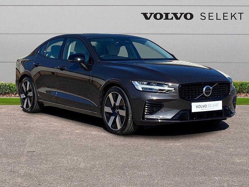 Volvo S60 Recharge Ultimate, T8 AWD Plug-in hybrid, Electric/Petrol, Dark