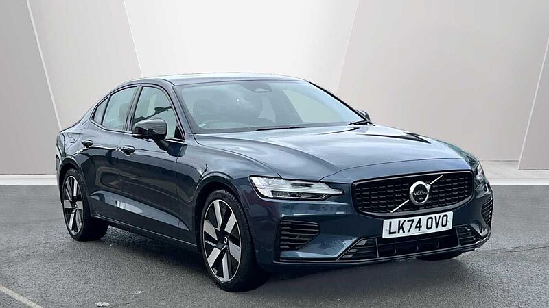 Volvo S60 Recharge Plus, T8 AWD Plug-in hybrid, Electric/Petrol, Dark