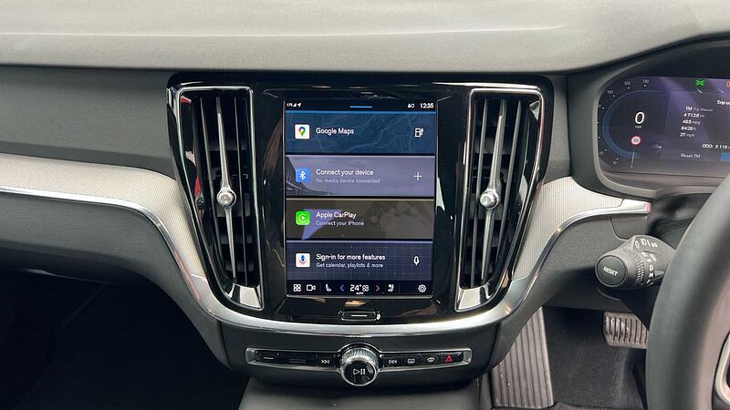 Volvo S60 Recharge Plus, T8 AWD Plug-in hybrid, Electric/Petrol, Dark