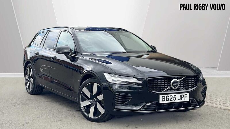 Volvo V60 T8 (449BHP) Ultra Dark AWD Plug-in Hybrid - (360 Parking Camera)