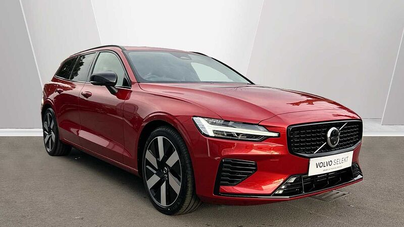 Volvo V60 Ultra, T8 AWD Plug-in hybrid, Electric/Petrol, Dark (Panoramic Roof)
