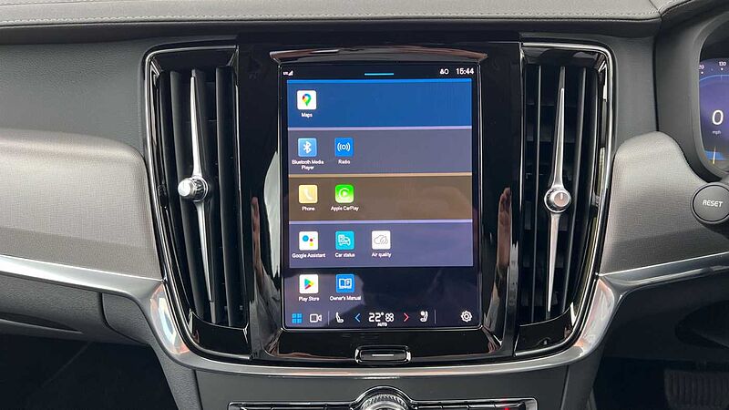 Volvo S90 Recharge Plus, T8 AWD plug-in hybrid, Dark (360 Camera, BLIS, Apple Carplay)