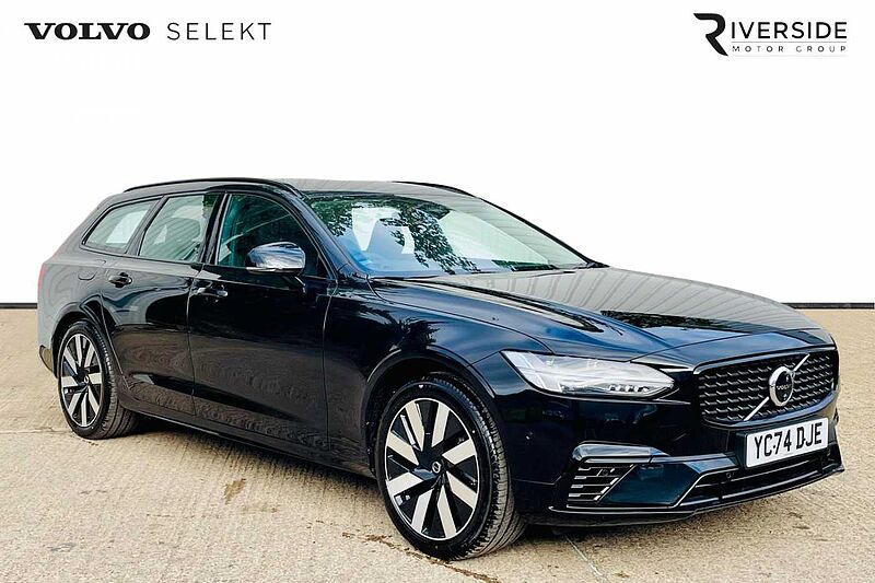 Volvo V90 Plus, T6 AWD Plug-in hybrid, Electric/Petrol, Dark 360° camera Heated Seats