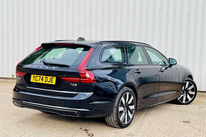 Volvo V90 Plus, T6 AWD Plug-in hybrid, Electric/Petrol, Dark 360° camera Heated Seats