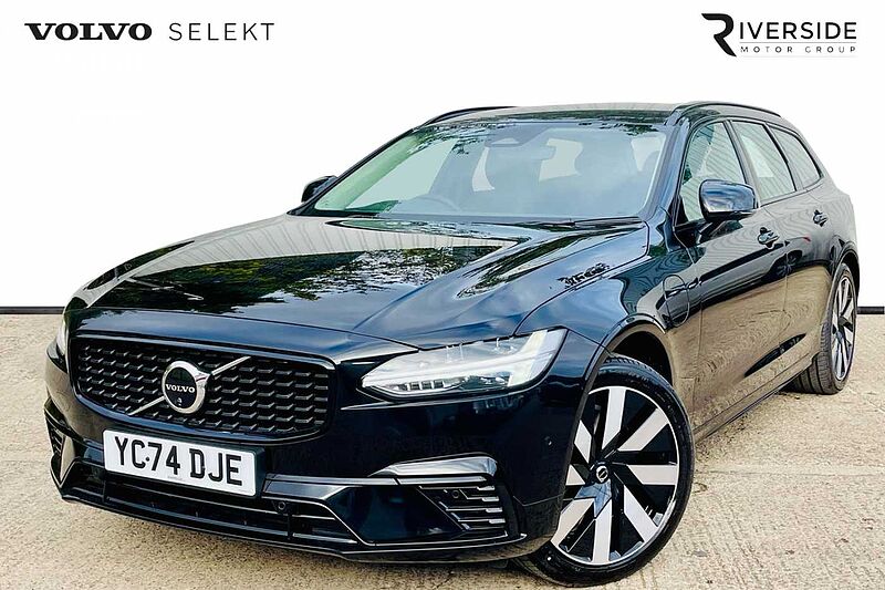 Volvo V90 Plus, T6 AWD Plug-in hybrid, Electric/Petrol, Dark 360° camera Heated Seats