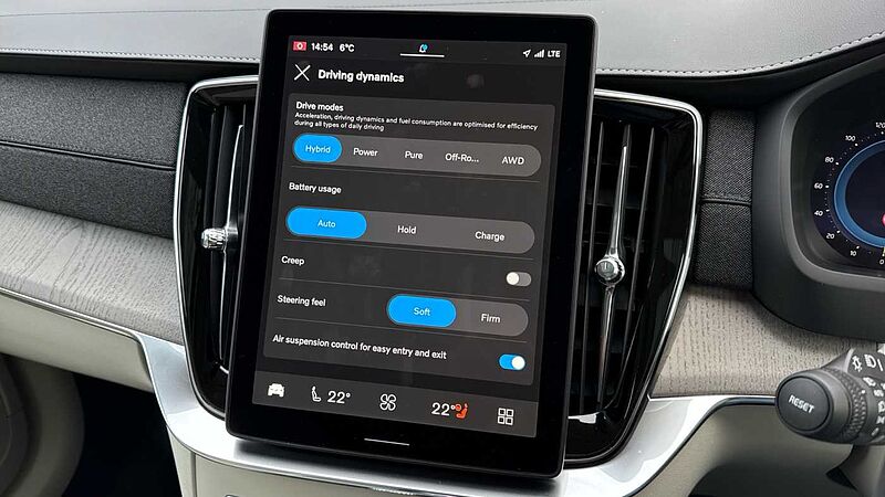 Volvo XC90 Ultra, T8 AWD Plug-in hybrid, Electric/Petrol, Bright, (Front Sear Massage)