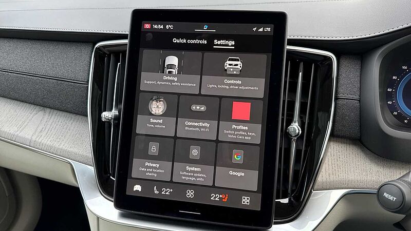 Volvo XC90 Ultra, T8 AWD Plug-in hybrid, Electric/Petrol, Bright, (Front Sear Massage)