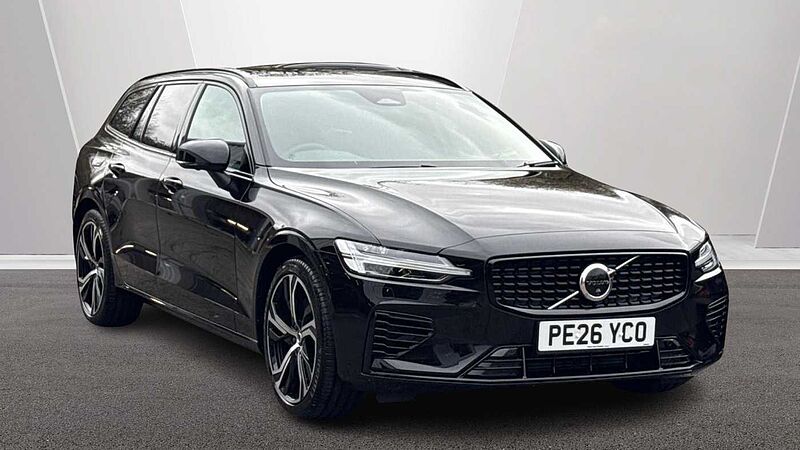 Volvo V60 Ultra, T8 AWD Plug-in hybrid, Electric/Petrol, Dark
