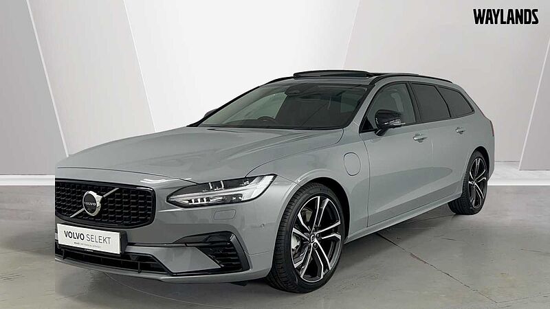 Volvo V90 Ultra, T8 AWD Plug-in hybrid, Electric/Petrol, Dark