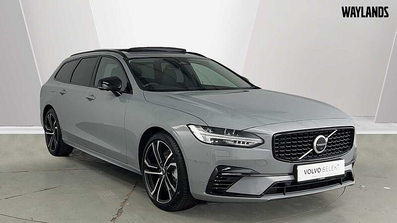 Volvo V90 Ultra, T8 AWD Plug-in hybrid, Electric/Petrol, Dark