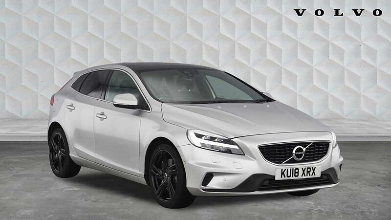 Volvo V40 T3 R-Design Pro Auto (Fixed Pan Roof, Rear Parking Camera, Heated Front Seats)