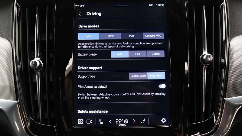 Volvo S90 T8 AWD PHEV R-Design (Rear Camera, Pilot Assist, BLIS)