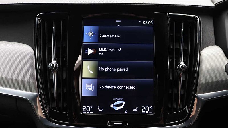 Volvo S90 T8 AWD PHEV R-Design (Climate Pack, Adaptive Cruise, Park Camera)